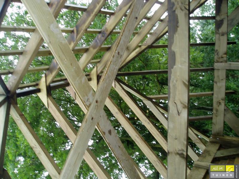 houten dak constructie noordoostpolder
